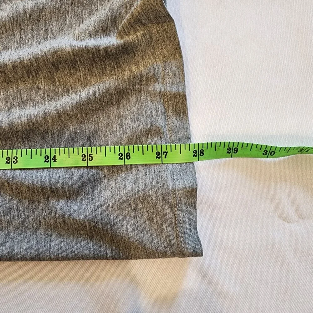 Men's Nike Gray Logo T-Shirt, Size Large